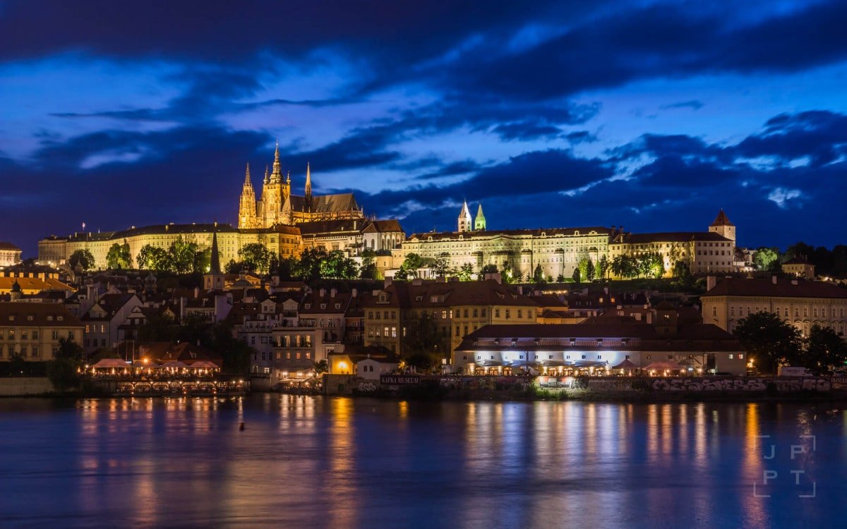Illuminated Prague Castle