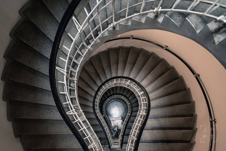 Spiral staircase, Prague